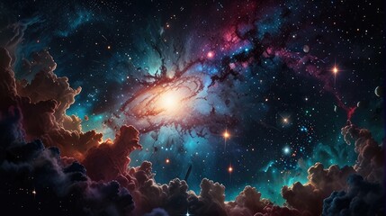 A universe with realistically dazzling and fascinating planets