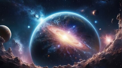 A universe with realistically dazzling and fascinating planets