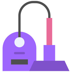 vacuum cleaner flat icon