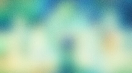 White blue green grainy gradient background poster backdrop noise texture webpage header wide banner design. Luxury summer poster design.