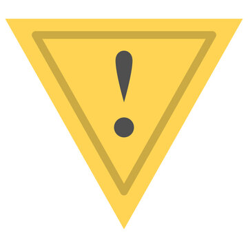 yield flat icon