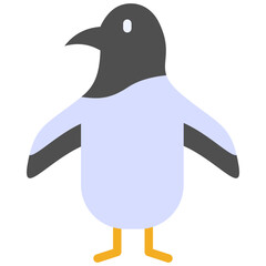 penguin flat icon