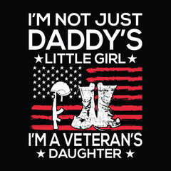 Obraz premium Veteran Day Quotes Tshirt Design Vector Illustration Clipart Eps