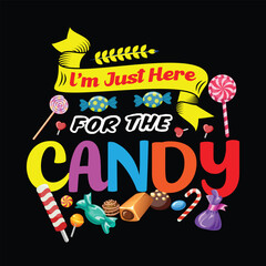 Fototapeta premium Halloween Quotes Tshirt Design Vector Illustration Clipart Eps