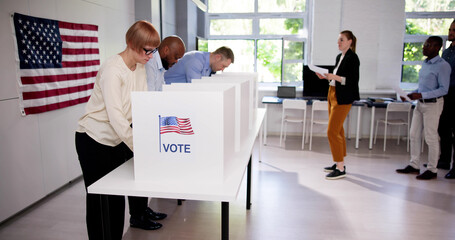 Usa Vote Booth