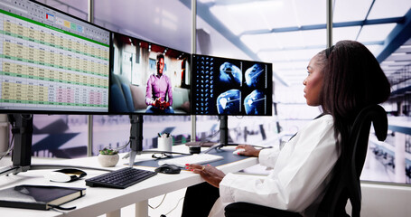 Medical Doctor Video Conference Technology