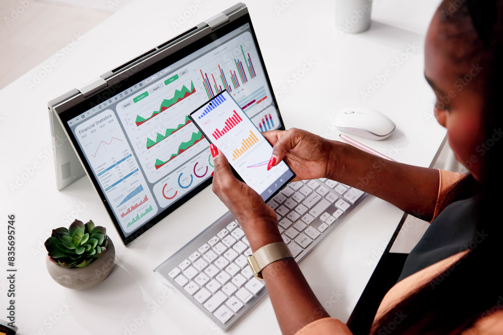 Aufkleber KPI Dashboard Data Analytics
