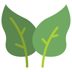 spinach flat icon