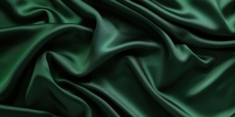 Obraz premium Uniform plain background in a rich, deep green, providing a bold and elegant look.