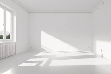 Habitaci&oacute;n m&iacute;nima vac&iacute;a con ventanas y superficie de luz natural.