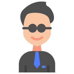 employee flat icon