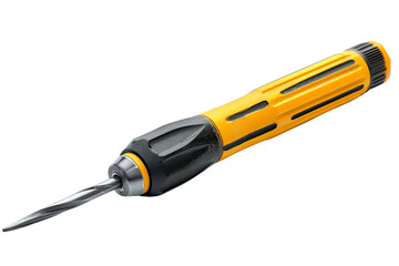 yellow and black precision screwdriver