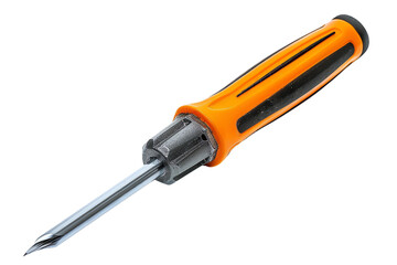 Orange and black screwdriver