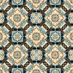 moroco islamic pattern with texture