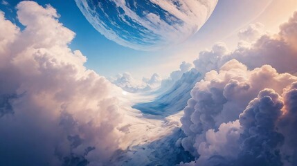 Naklejka premium 幻想的な風景/Fantastic scenery