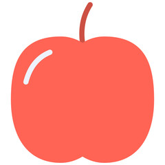 apple flat icon
