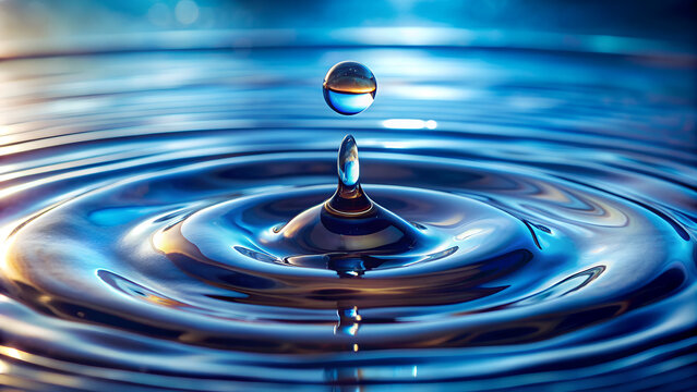 water drop splash