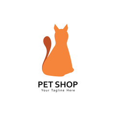 Pet care shop logo design