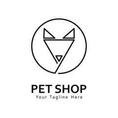 Creative pet service logo