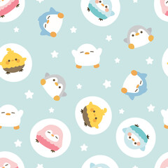 Cute Penguin Pattern