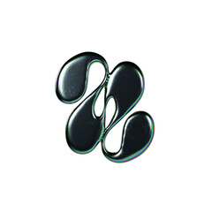 3d Iridescent Liquid Element