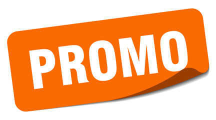 promo sticker. promo label