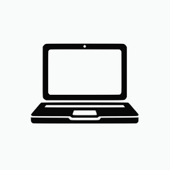 laptop vector illustration isolated on background