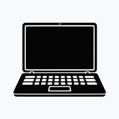 laptop vector illustration isolated on background