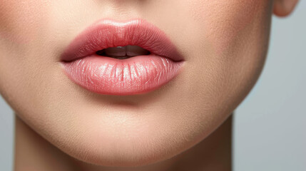 Fototapeta premium Lips and botox 