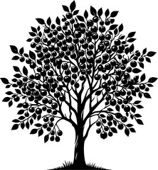 Obraz premium Chokecherry Tree icon