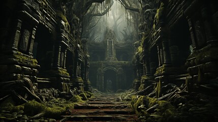 old abandoned building