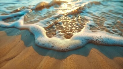 Obraz premium Beach made of sand