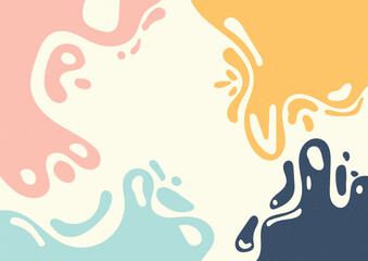 abstract colorful splash background design