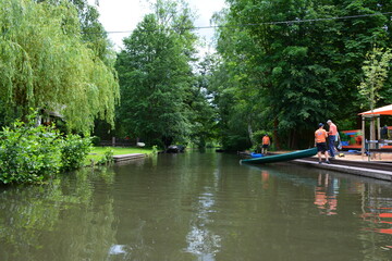 Fototapeta premium Exploring Lubbenau/Spreewald