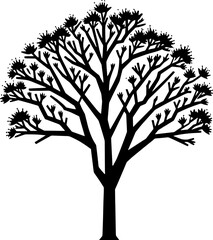 Obraz premium Blue Palo Verde Tree icon 15