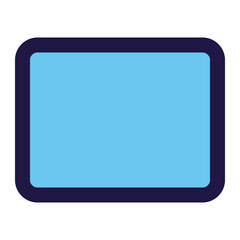 rectangle icon for illustration