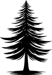 Fototapeta premium Blue Atlas Cedar Tree icon 2