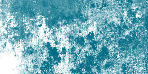 Blue abstract grunge old concrete wall texture stain isolated overlay decorative vintage background.