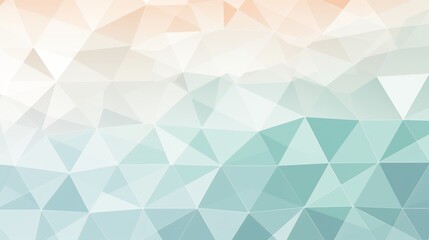 Obraz premium Soft geometric shapes in light pastel colors for stylish background design and decorative use