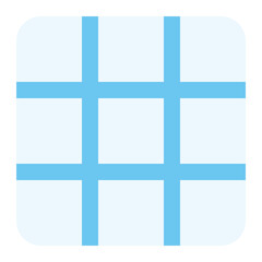 Naklejka premium grid icon for illustration
