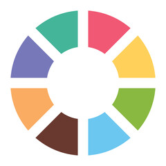 Obraz premium color icon for illustration