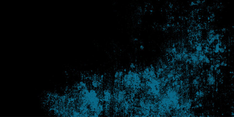 Blue abstract grunge old concrete wall texture stain isolated overlay decorative vintage background.