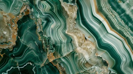 Green Onyx color marble luxury, with silver streaks, website background