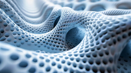 Abstract 3D background, wallpaper. Generative AI