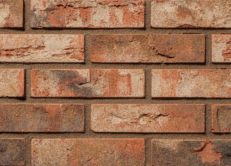 Fototapeta premium close up of gray brick walls