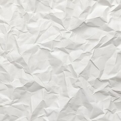 Obraz premium Timeless Elegance: Seamless White Crumpled Paper Background