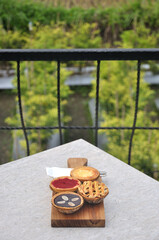 Pies on A Cutting Board 2