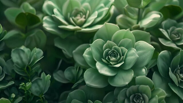 The textured leaves of a succulent mimic the bumpy surface of a quark in the garden.