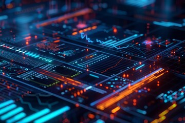 Obraz premium A detailed business plan is laid out