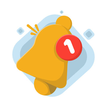 recommend clip art: Bell Notification Pop up Concept, Number of new unopened or read notifications, unread message reminders, emails and messages, email marketing campaigns, new email messages, flat vector illustration.